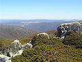 Monte Ginini, no Parque Nacional de Namadgi, Austrália.