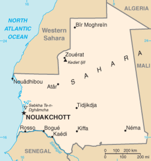 Geography of Mauritania