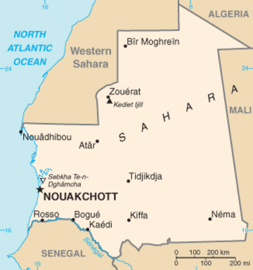 List of cities in Mauritania