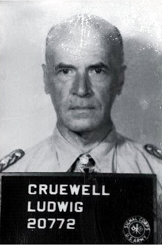 <span class="mw-page-title-main">Ludwig Crüwell</span> German Army general during World War II