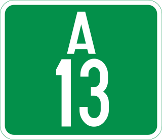 <span class="mw-page-title-main">A13 highway (Nigeria)</span> Road in Nigeria