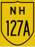 National Highway 127A marker