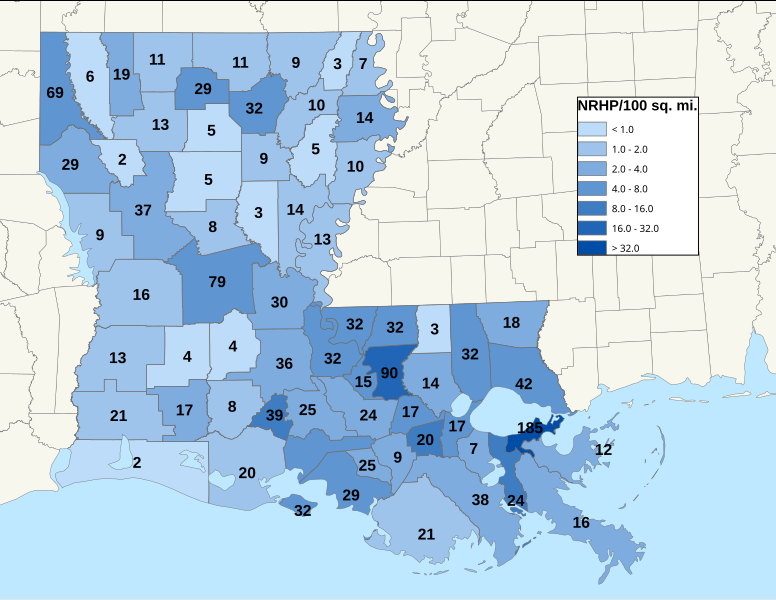 File:NRHP Louisiana Map.svg