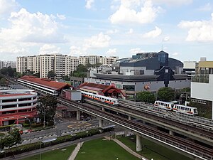 NS4 BP1 Choa Chu Kang Exterior con C151B, C151C y Bombardier C801A.jpg