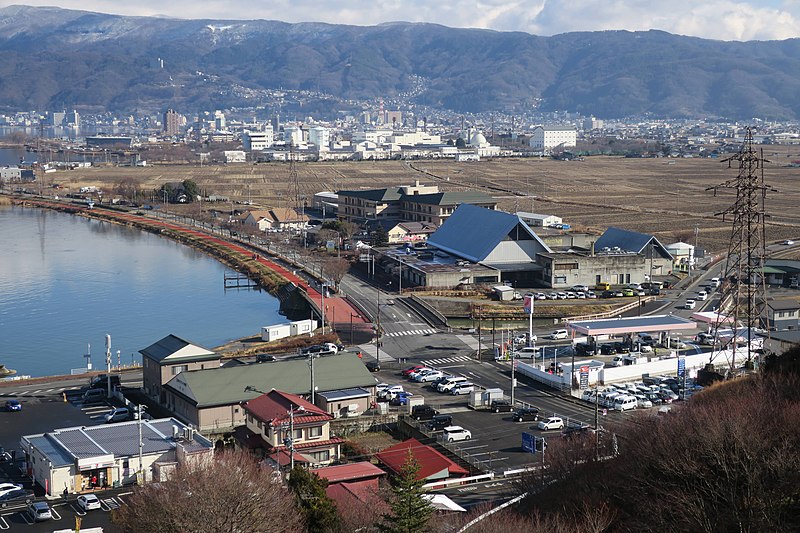 File:Nagano Prefectural Road 16 and 50 Ishifunato crossing.jpg