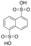 Skeletal formula of Armstrong's acid