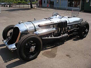 Aero-engined car