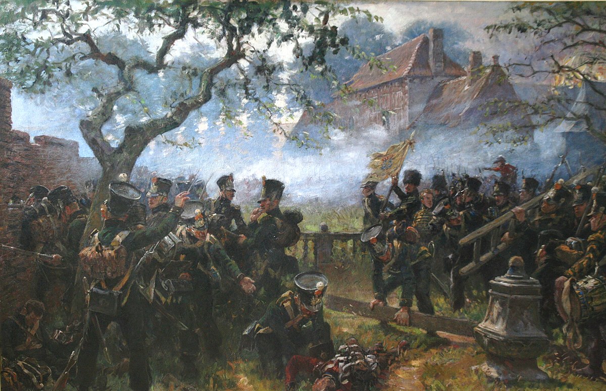 Attack on Hougoumont begins