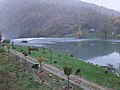 oberhalb des Wasserfalls Štrbački buk