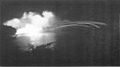 Naval gunfire at night, while an impressive sight, proved relatively ineffectual against the well-entrenched enemy