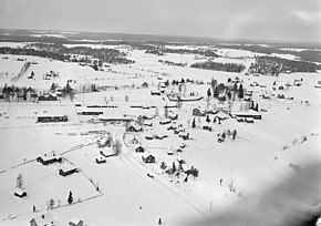 Вид на деревню. 1937 год.