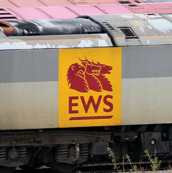 Big Beasties logo used on a locomotive.