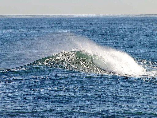 Ocean waves water