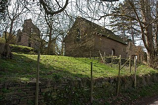 <span class="mw-page-title-main">Urishay Castle Chapel</span> Historic site in Herefordshire, England