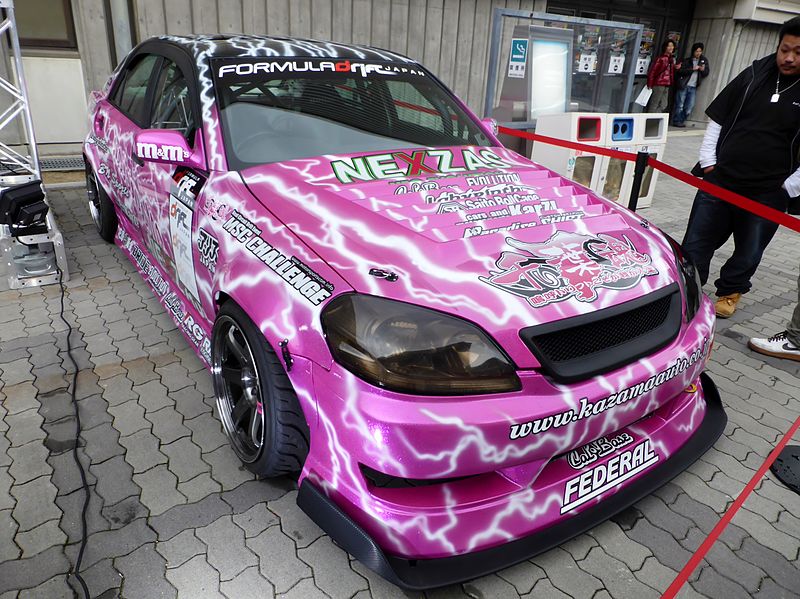 File:Osaka Auto Messe 2014 (10) FORMULA DRIFT JAPAN - Toyota MARK II (JZX110).JPG