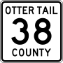 Thumbnail for File:Otter Tail County Route 38 MN.svg