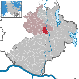 Läget för kommunen Panten i Kreis Herzogtum Lauenburg