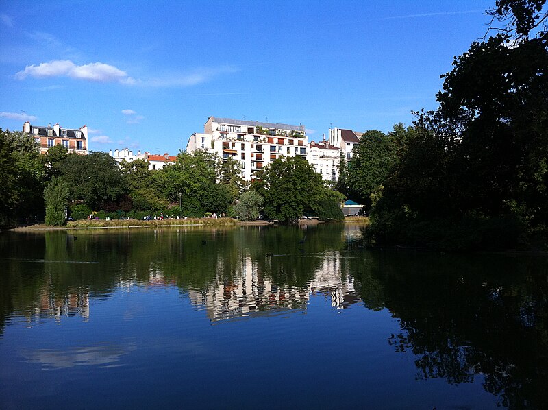 File:Parc Montsouris lake - Paris.JPG