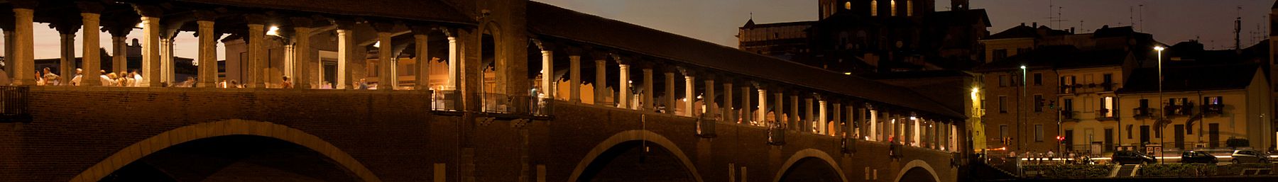 Pavia ব্যানার Ponte Coperto.jpg