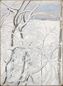 Pekka Halonen - Tree in Winter - A-2008-573 - Finnish National Gallery.jpg