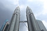 Petronas Towers, César Pelli's 1996 architectural work and covered under the Malaysian FoP.