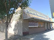 The South Phoenix Market building was built in 1948 and is located at 4341 S. Central Ave. This property is recognized as historic by the Asian American Historic Property Survey of the City of Phoenix.