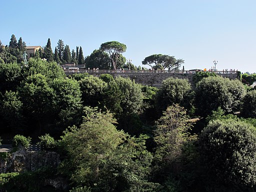 Firenze, Piazzale Michelangelo, veduta dalla Torre di San Niccolò