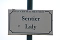 Plaque sentier Laly St Cyr Menthon 4.jpg
