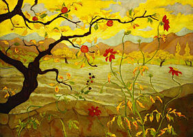 Paul Ranson. Apple Tree with Red Fruit, (c.1902)