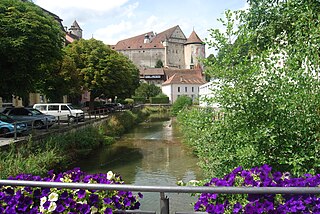 <span class="mw-page-title-main">Allaine</span> River in Switzerland