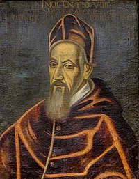 Portrait of Pope Innocent IX (Fidenza Cathedral Museum - Museo del Duomo di Fidenza, Fidenza) – edited.jpg