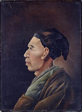 Портрет Сиба Кокана работы Такахаси Юити[англ.] 1875-1876 года