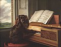 "Portrait_of_an_Extraordinary_Musical_Dog.jpg" by User:Aavindraa