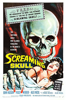 <i>The Screaming Skull</i> 1958 film by Alex Nicol