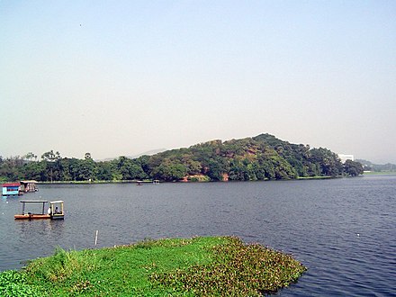 The Powai lake.