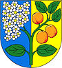 Znak obce Prackovice nad Labem