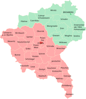 Provinz Posen: Landschaft, Geschichte, Verwaltungsgliederung