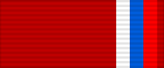RUS Medal In Commemoration of the 850th Anniversary of Moscow ribbon.svg