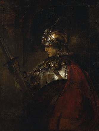Man in wapenuitrusting (1655)