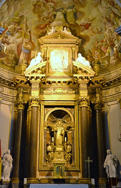 File:Retaule de l'altar major de la capella de sant Vicent Ferrer, convent de sant Doménec.JPG