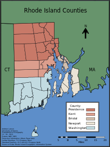 Condados de Rhode Island