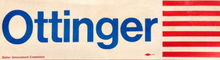 Richard Ottinger bumper sticker Richard Ottinger bumper sticker.png