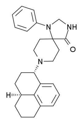 Chemical structure of Ro64-6198.