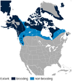 Distribution in North America[2]