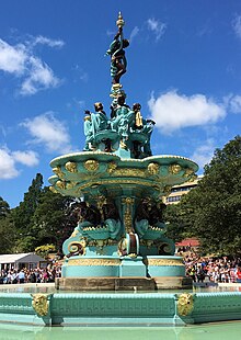 The newly restored Ross Fountain in West Princes Street Gardens, Edinburgh Ross Fountain in West Princes Street Gardens.jpg