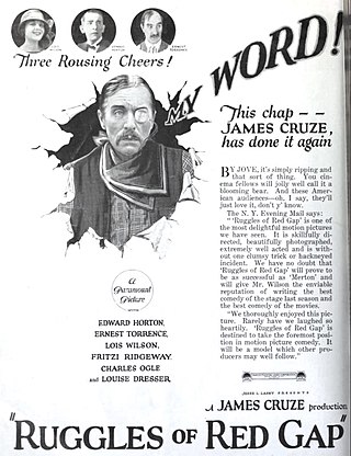 <i>Ruggles of Red Gap</i> (1923 film) 1923 film