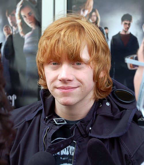 Grint at the Toronto premiere of Harry Potter and the Order of the Phoenix in 2007