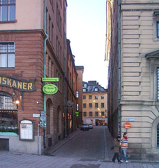 <span class="mw-page-title-main">Södra Bankogränd</span>