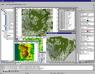 SAGA GIS map software