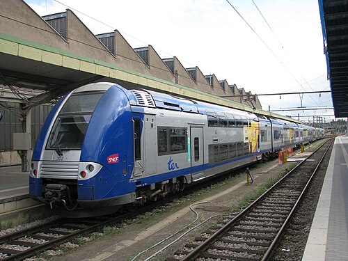 SNCF Class Z 24500 operated on TER Lorraine network at Luxembourg railway station SNCF Class Z 24500 Luxembourg.JPG